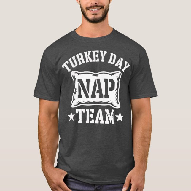 Camiseta Equipe de Nap do Dia da Turquia (Frente)