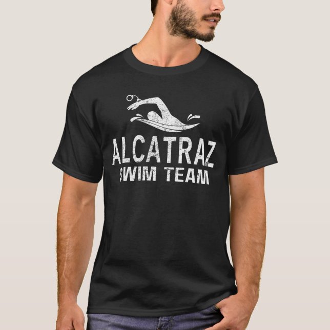 Camiseta Equipe de Natação Alcatraz (Frente)