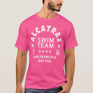 Camiseta Equipe de Natação da Prisão de Alcatraz