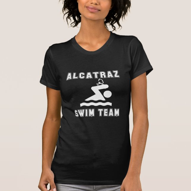 Camiseta Equipe de natação de Alcatraz (Frente)
