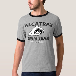 CAMISETA EQUIPE DE NATAÇÃO DE ALCATRAZ