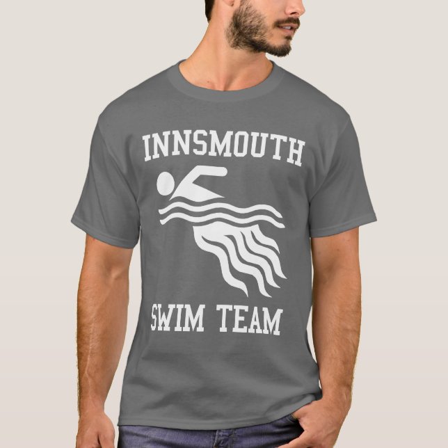 Camiseta Equipe de natação de Innsmouth (Frente)
