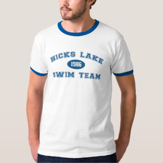 Camiseta Equipe de natação do lago hicks