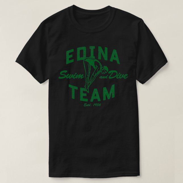 Camiseta Equipe de Natação Edina11 (Frente do Design)