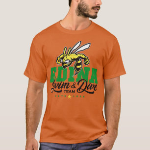 Camiseta Equipe de Natação Edina 16