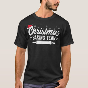 Camiseta Equipe de Natal Rolling Pin Funny Family Hol