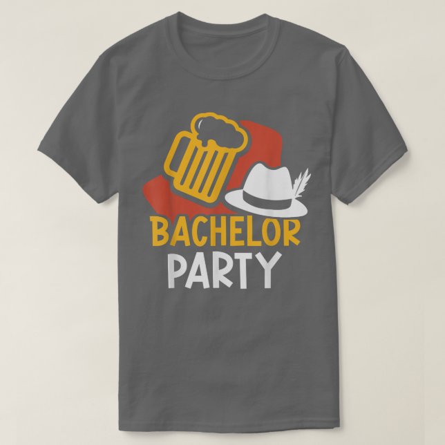 Camiseta Equipe de noiva do partido Bachelor (Frente do Design)