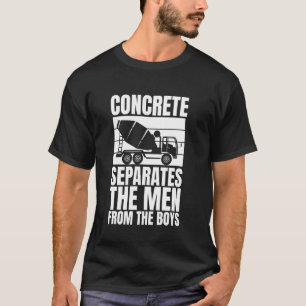 Camiseta Equipe de Operário de Concreto O Homem Forma O Men