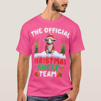 Camiseta Equipe de ovelhas de Natal Xmas Lig