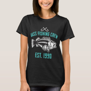 Camiseta Equipe de Pesca de Robalo 1990