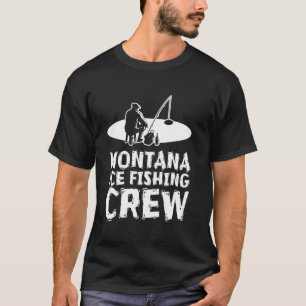 Camiseta Equipe de Pesca no Gelo de Montana