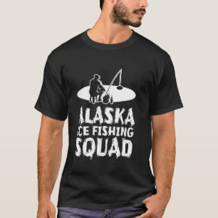 Camiseta Equipe de Pesca no Gelo do Alasca