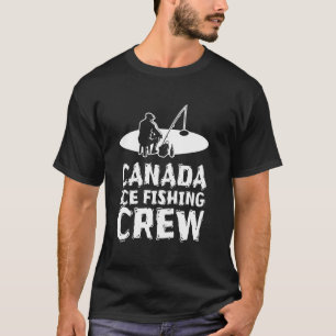 Camiseta Equipe de pesca no gelo do Canadá