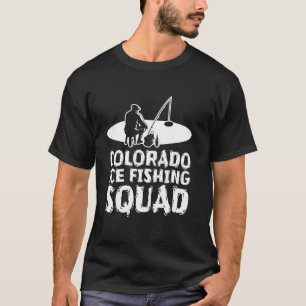 Camiseta Equipe de pesca no gelo do Colorado