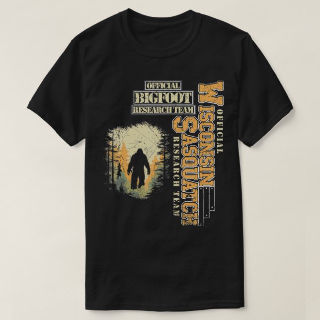 Camiseta Equipe de Pesquisa do Wisconsin Trust (Frente do Design)