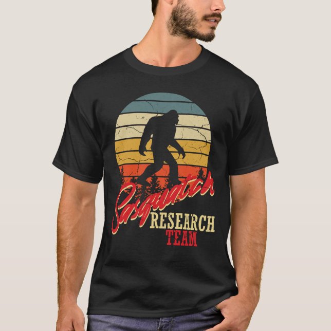 Camiseta Equipe de pesquisa Sasquatch (Frente)