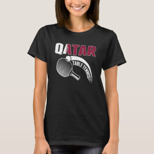 Camiseta Equipe de Ping Pong Qatari de Suporte à Tênis de M