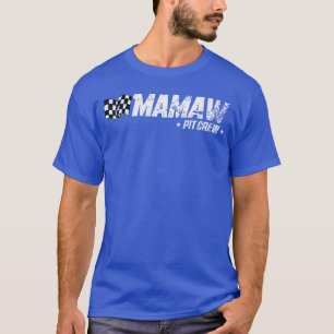 Camiseta Equipe de Pit Mamaw Corrida de Aniversário Família