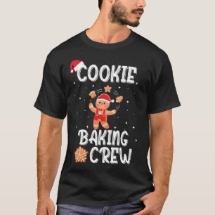 Camiseta Equipe de Preparação de Biscoitos de Natal Pijamas