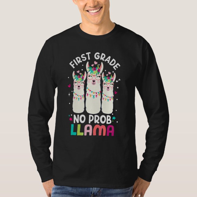 Camiseta Equipe de Primeiro Ano Professor Crianças De Volta (Frente)