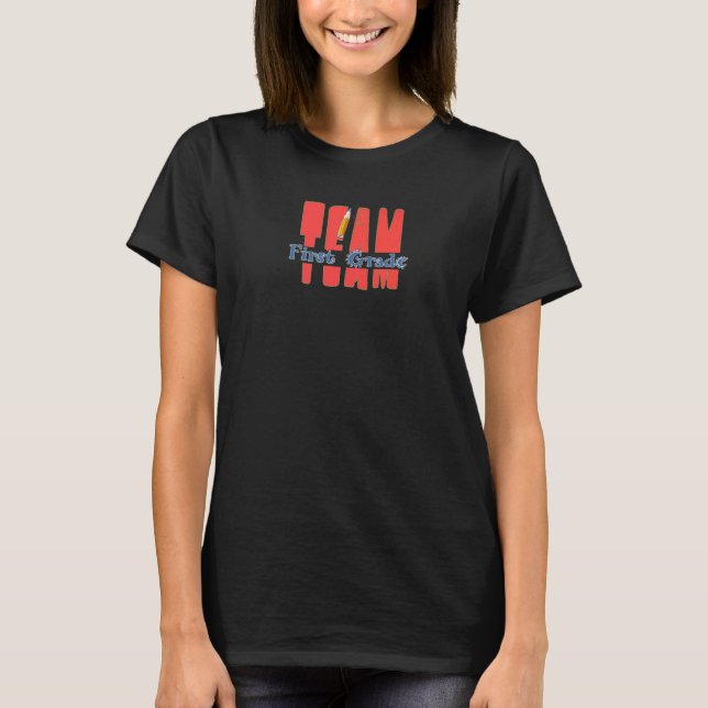 Camiseta Equipe De Primeiro Grau Para Professores De Primei (Frente)