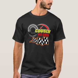 Camiseta Equipe de Primo Carro Corredor Família Corresponde