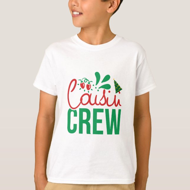 Camiseta Equipe de Primo de Natal  (Frente)