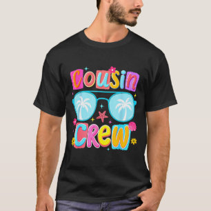 Camiseta Equipe de primo engraçado viagem de férias de verã