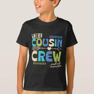 Camiseta Equipe de Primos 2025 Criando Memórias Férias em F