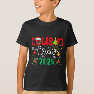 Camiseta Equipe de Primos 2025 Natal Xmas Férias Correspond