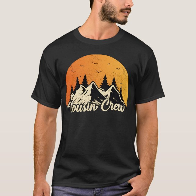 Camiseta Equipe de Primos Acampamento de Verão dos Primos P (Frente)