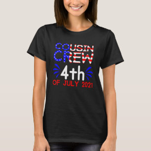 Camiseta Equipe de Primos Esquadrão de Primos 4 de Julho 3