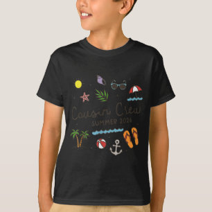 Camiseta Equipe de primos férias de verão no Havaí 2026 pra