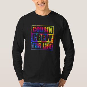 Camiseta Equipe de Primos Para Sempre Tie Dye Correspondent