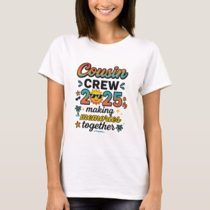 Camiseta Equipe de Primos Viagem de Família para a Praia na