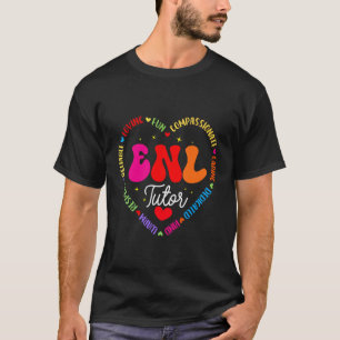 Camiseta Equipe de Professor Tutor de ENL Inglês Nova Língu