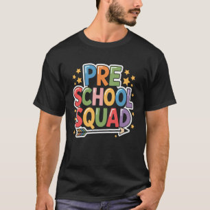 Camiseta Equipe de Professores da Turma de Pré-Escola Diver
