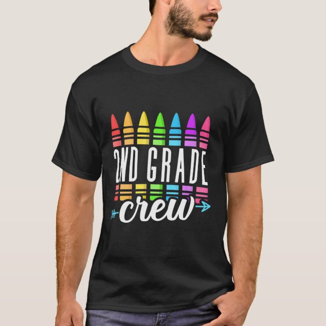 Camiseta Equipe de Professores de Esquadrão de Grau segundo (Frente)