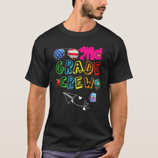 Camiseta Equipe de Professores de Esquadrão de Grau segundo (Frente)