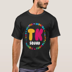 Camiseta Equipe de Professores de Jardim de Infância de Tra