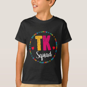 Camiseta Equipe de Professores de Jardim de Infância Transi