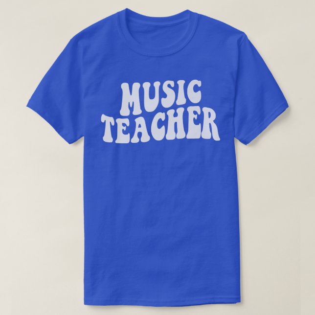 Camiseta Equipe De Professores De Música Em Groovy Traga Pr (Frente do Design)