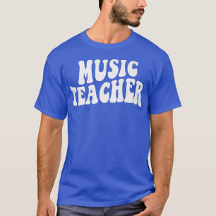 Camiseta Equipe De Professores De Música Em Groovy Traga Pr