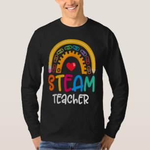 Camiseta Equipe De Professores De Vapor De Volta Ao Estômag