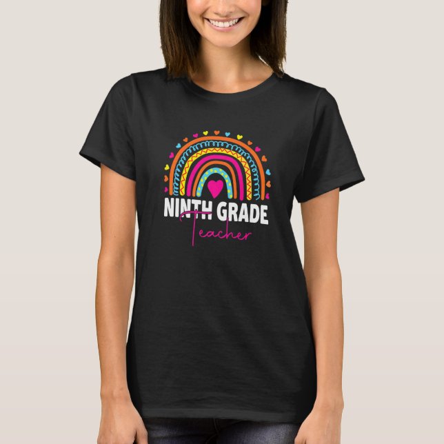 Camiseta Equipe de Professores do 9º ano do Grau Esquadrão  (Frente)