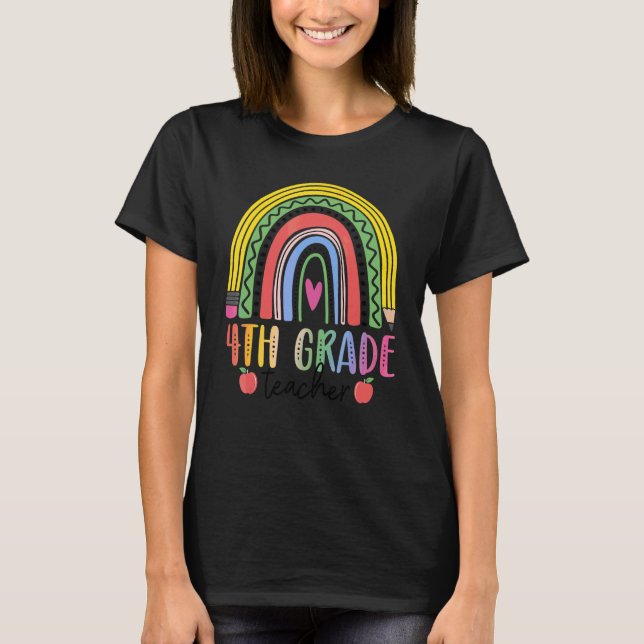Camiseta Equipe de Professores do Arco-Íris da 4ª Série Tim (Frente)