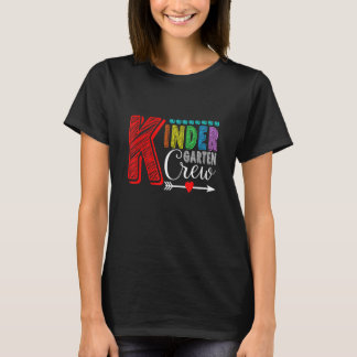 Camiseta Equipe de professores do jardim de infância Kinder