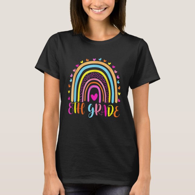 Camiseta Equipe de professores do Rainbow Girls Boys do 8º  (Frente)