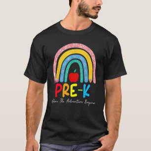 Camiseta Equipe de Professores Pré-K Arco-Íris de Segundo G