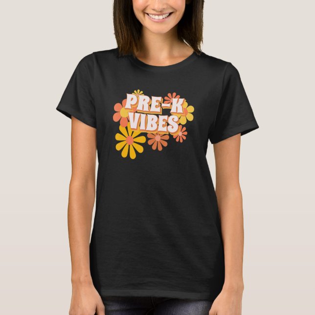 Camiseta Equipe De Professores Pré K De Volta À Escola No P (Frente)